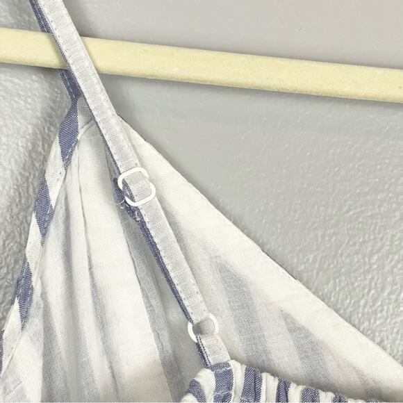 Sim & Sam Mini Summer Dress Blue and White Stripes Women’s size S\ - Picture 8 of 12